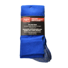 Rawlings 2-Pack Arch Support Socks Royal L
