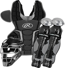 Rawlings Renegade 2.0 Intermediate Catcher's Set Black