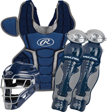 Rawlings Renegade 2.0 Intermediate Catcher's Set Navy/Silver
