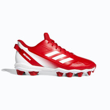 Adidas Icon 7 Bounce Molded Rubber Cleats Red/White 7