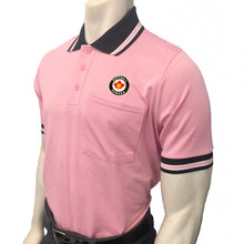Softball Canada Body Flex Mesh Umpire Shirt Pink Small