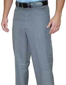 Smitty's Flat Front Heather Grey Plate Pant