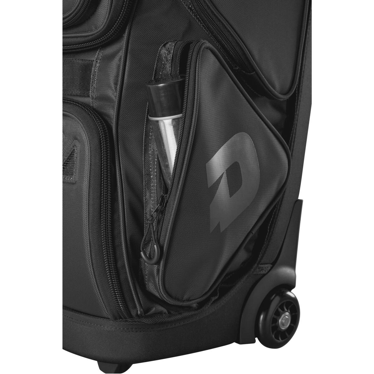 DeMarini Special Ops Wheeled Bag- Front Line - Black