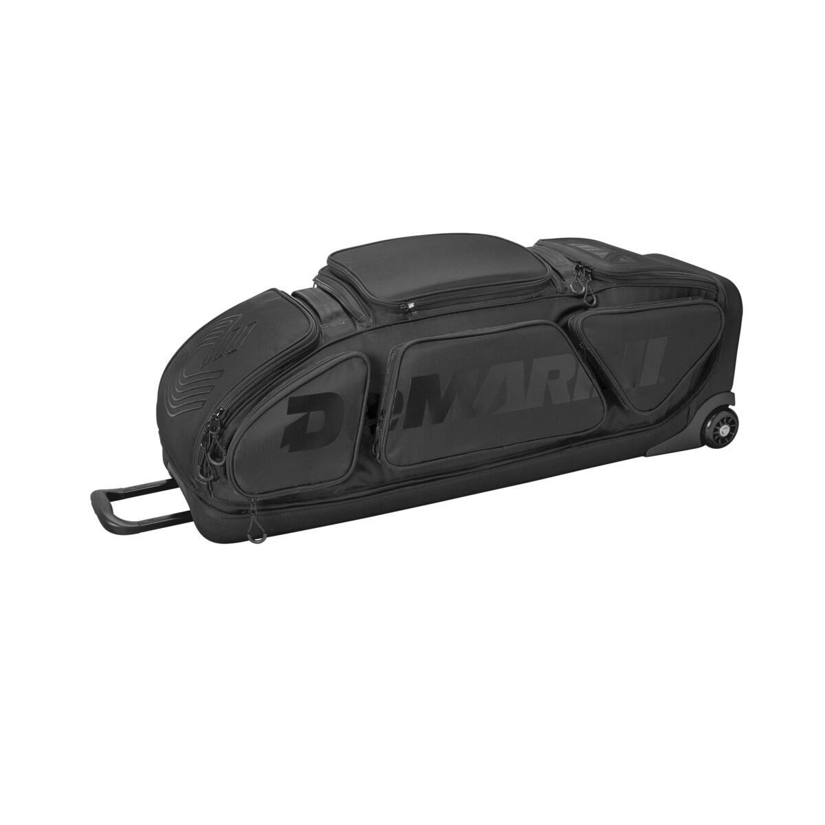 DeMarini Special Ops Wheeled Bag- Front Line - Black