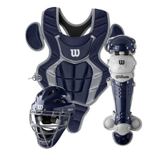 Wilson C200 Catcher's Gear Kits Youth Navy
