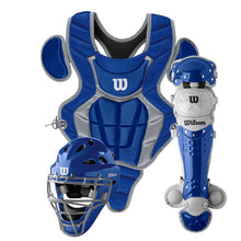 Wilson C200 Catcher's Gear Kits Youth Royal