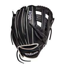 Wilson A700 Fastpitch Black/White 12" Right Hand Throw (wear on left hand)