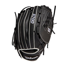 Wilson A700 Fastpitch Black/White 12.5" Right Hand Throw (wear on left hand)