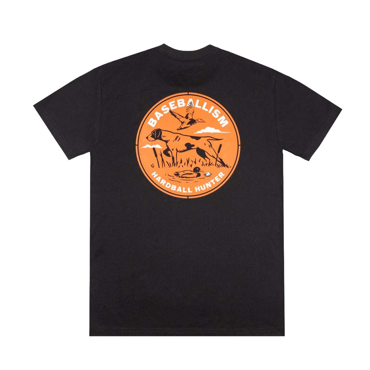 Baseballism Hardball Hunters Black T-Shirt