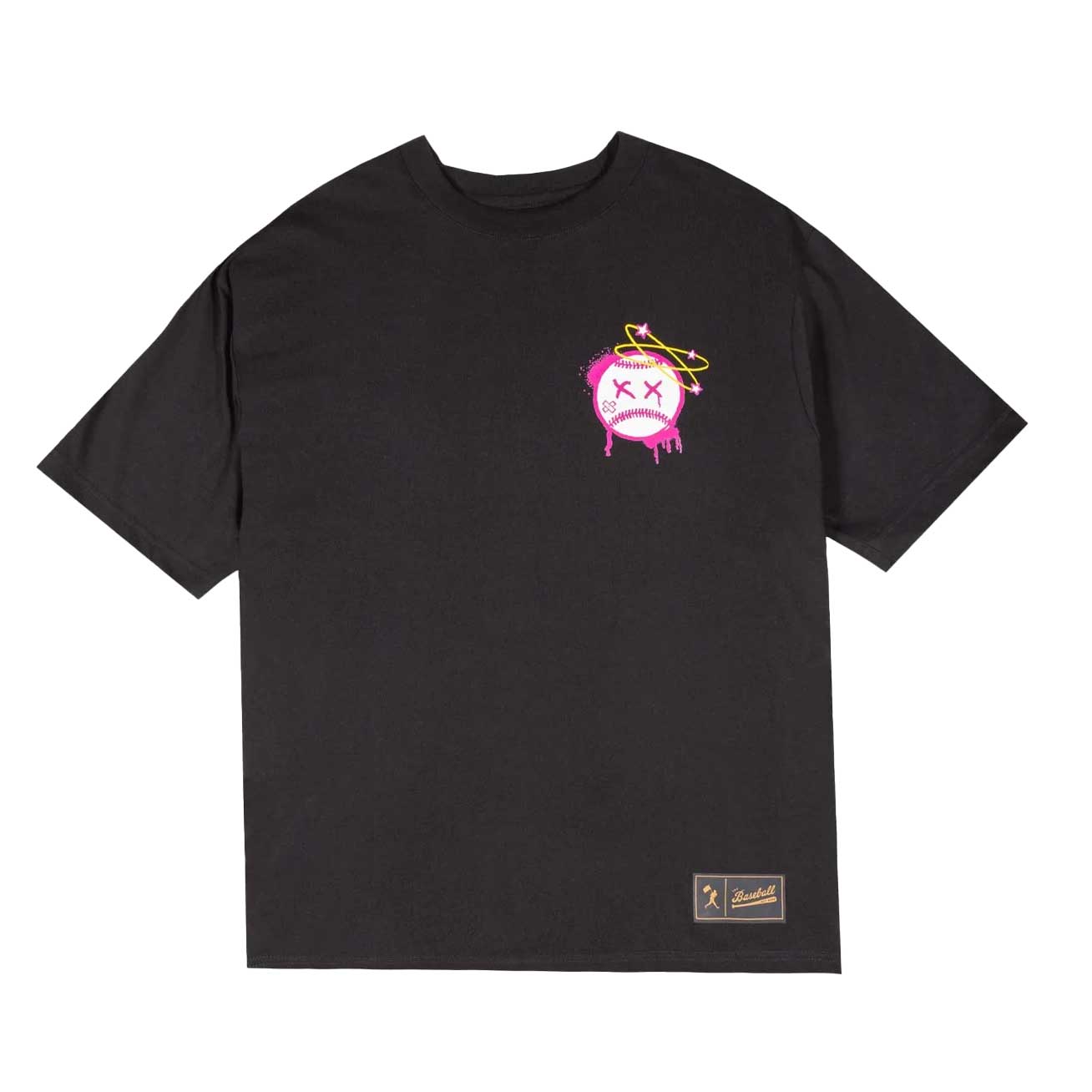 Baseballism Bat Bros Bad Day Black T-Shirt