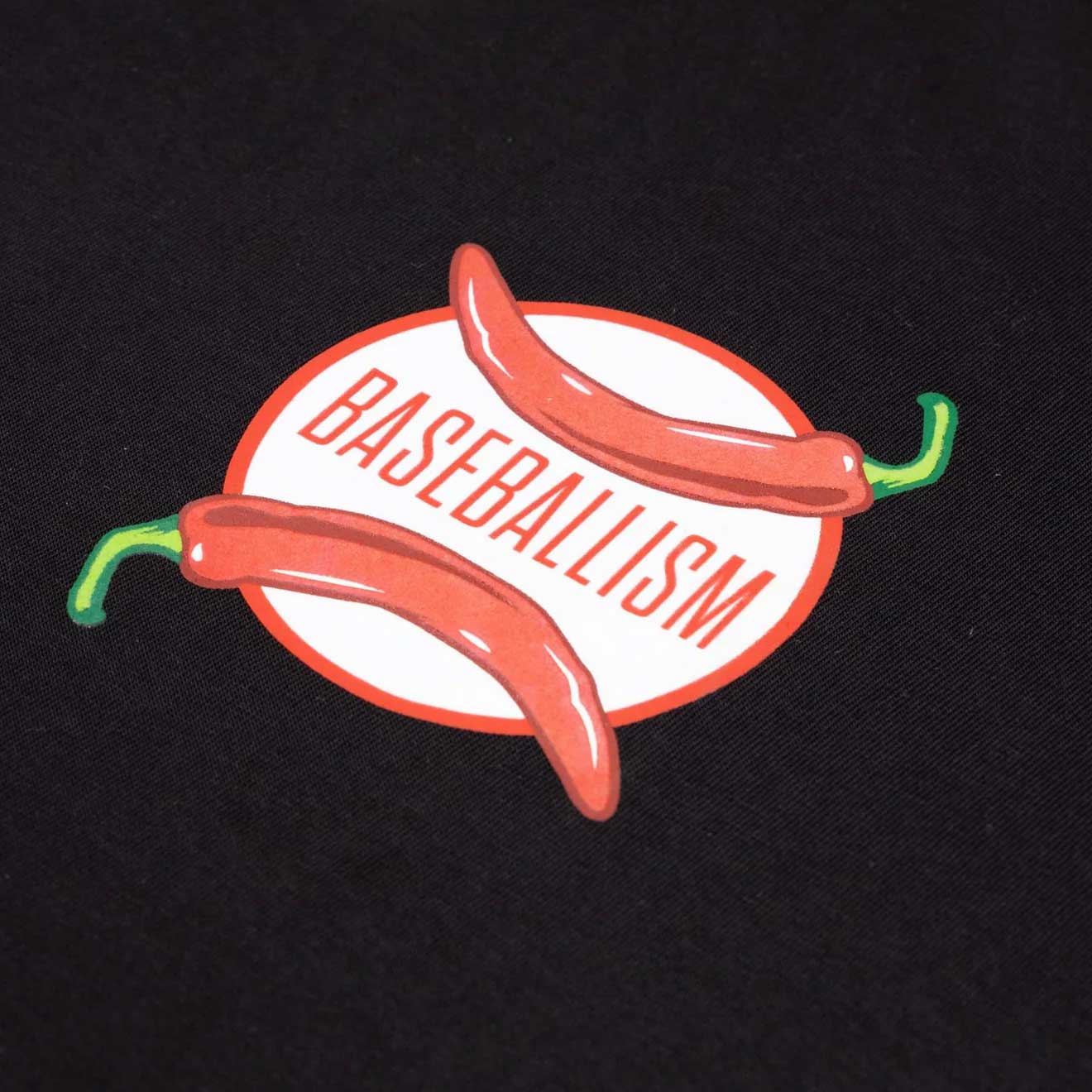 Baseballism High Heat Black T-Shirt