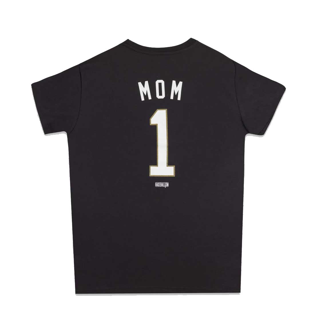 Baseballism Mom's Number 1 Warm-Up T-Shirt