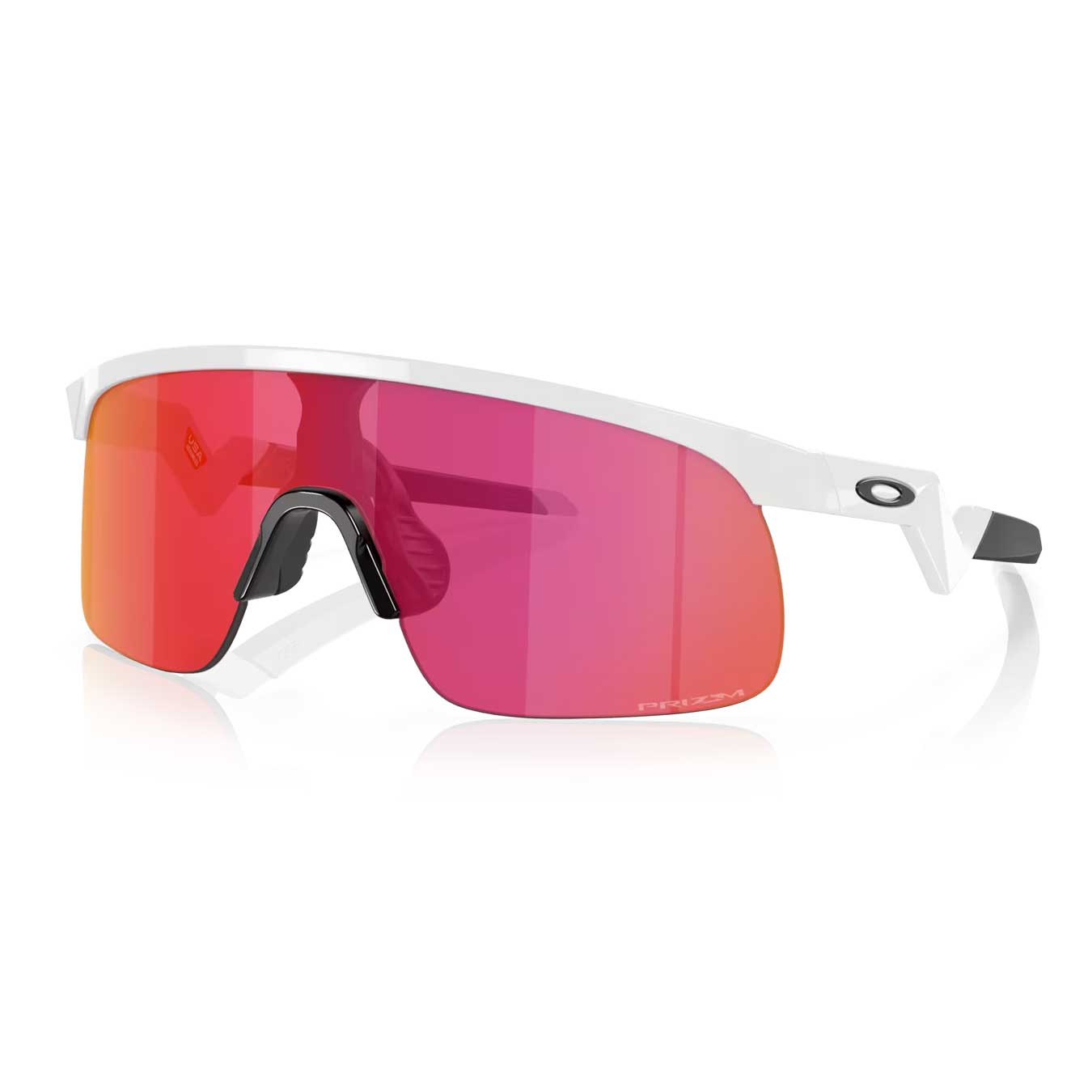 Oakley Resistor Polished White w/Prizm Field Sunglasses Youth Fit