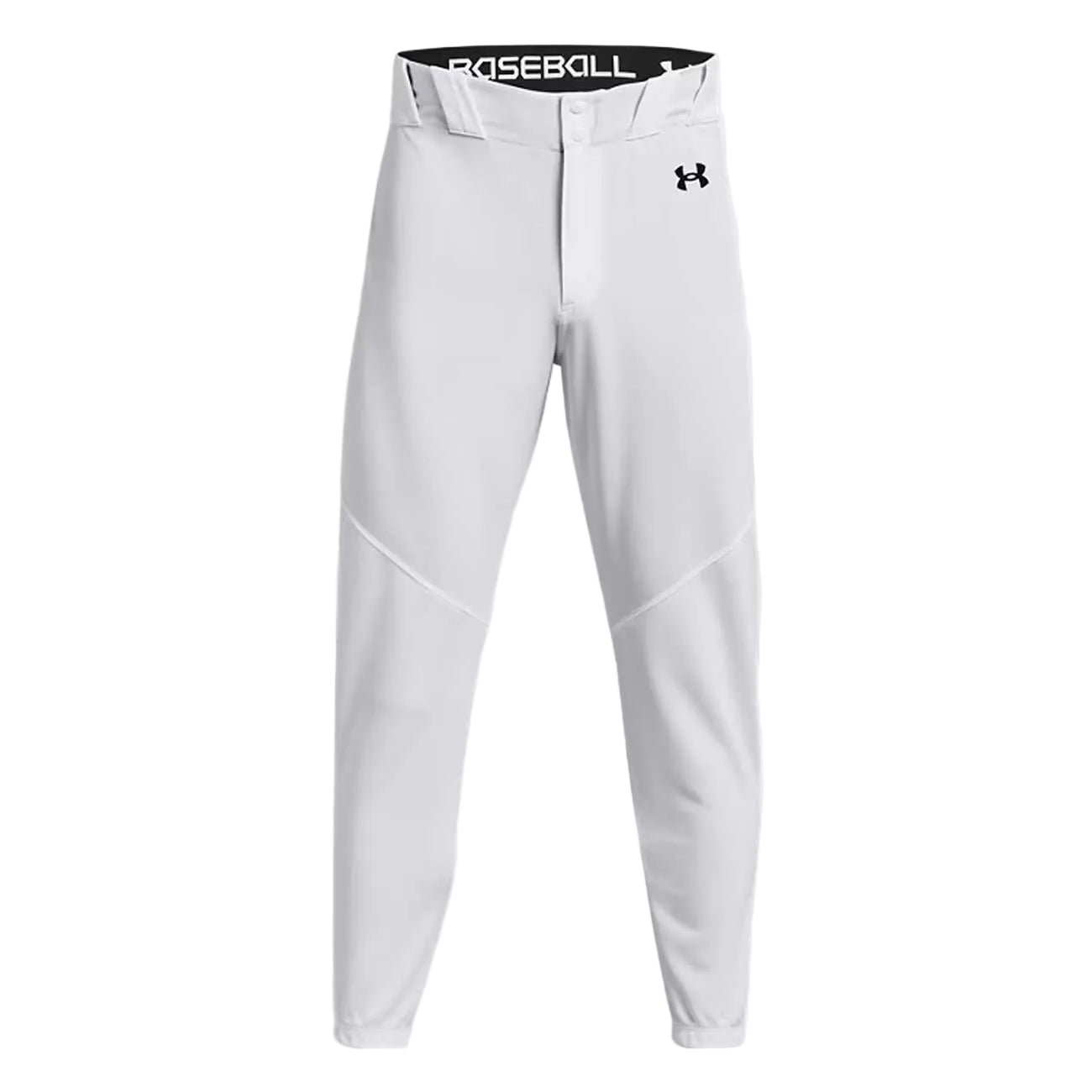 UA Mens Utility Tapered Baseball Pants White Small