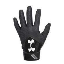 UA Glyde Womens Batting Gloves Black Small