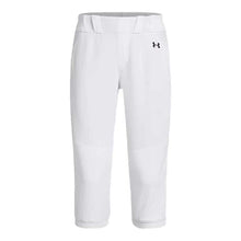 UA Womens Utility Pro Softball Pants White Small