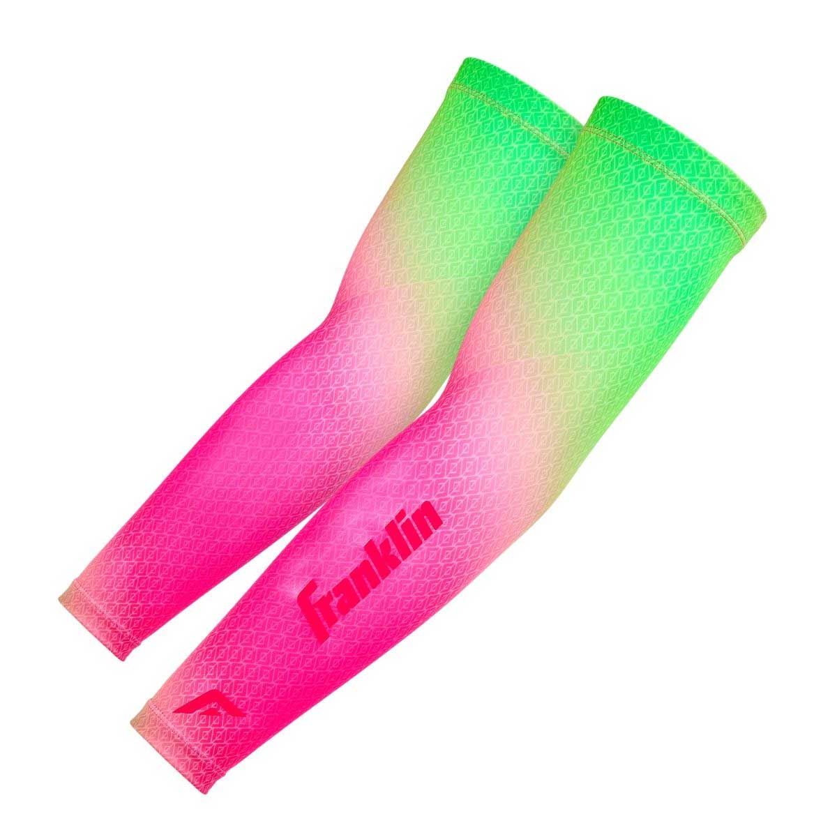 Franklin Premium Compression Youth Arm Sleeve-Set OSFM Watermelon
