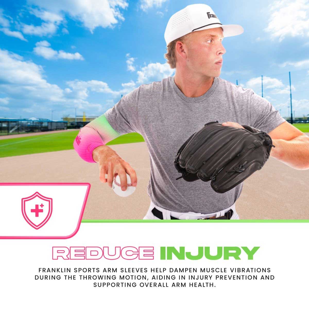 Franklin Premium Compression Youth Arm Sleeve-Set OSFM