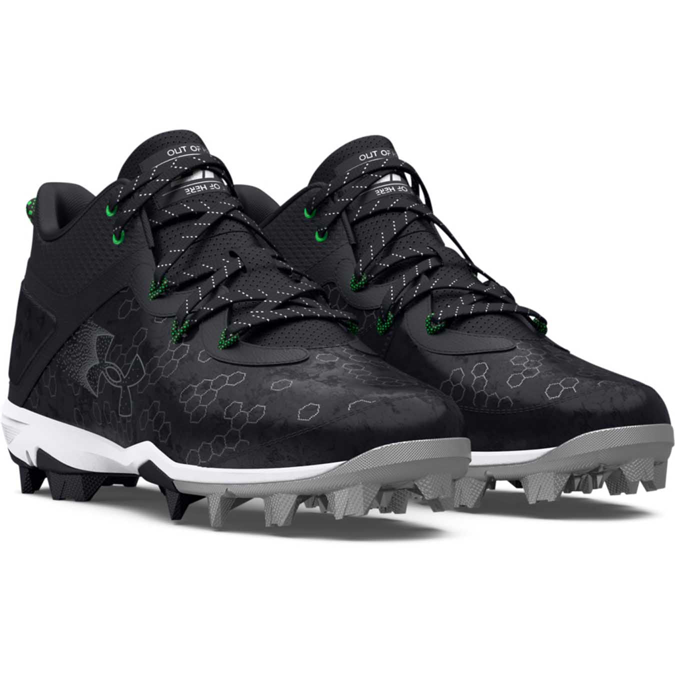 UA Harper 8 Mid JR. RM Molded Cleat – Home Run Sports
