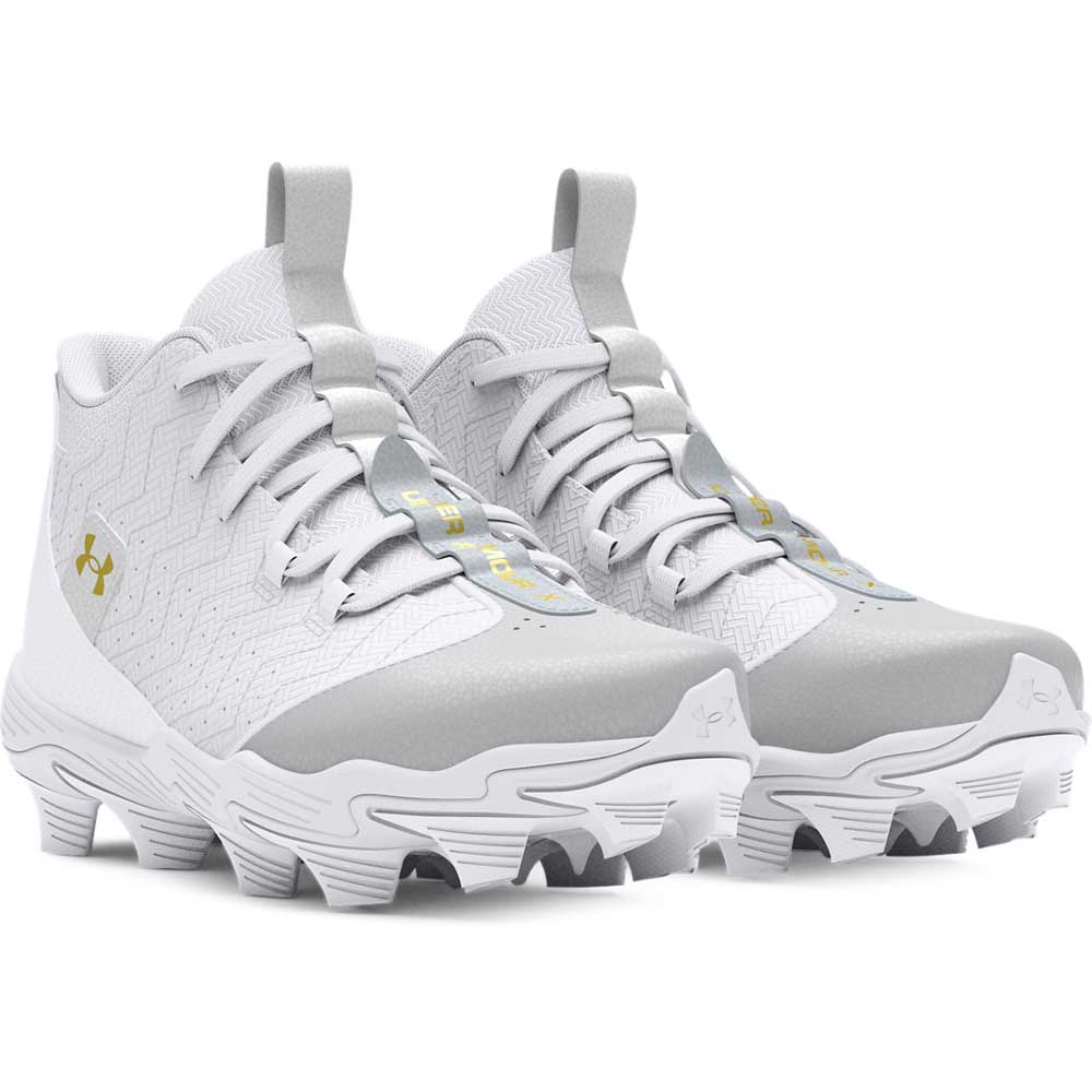 UA Harper 9 Mid RM JR Molded Rubber Cleats