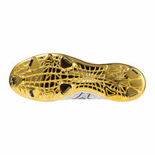 Mizuno Pro Knit 2 Metal White/Gold Cleats