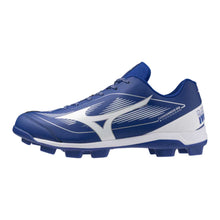 Mizuno Cushionrevo Diamond Jr. Cleats Royal/White 1