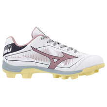 Mizuno Cushionrevo Finch TPU Womens Cleats Purple/Yellow 6