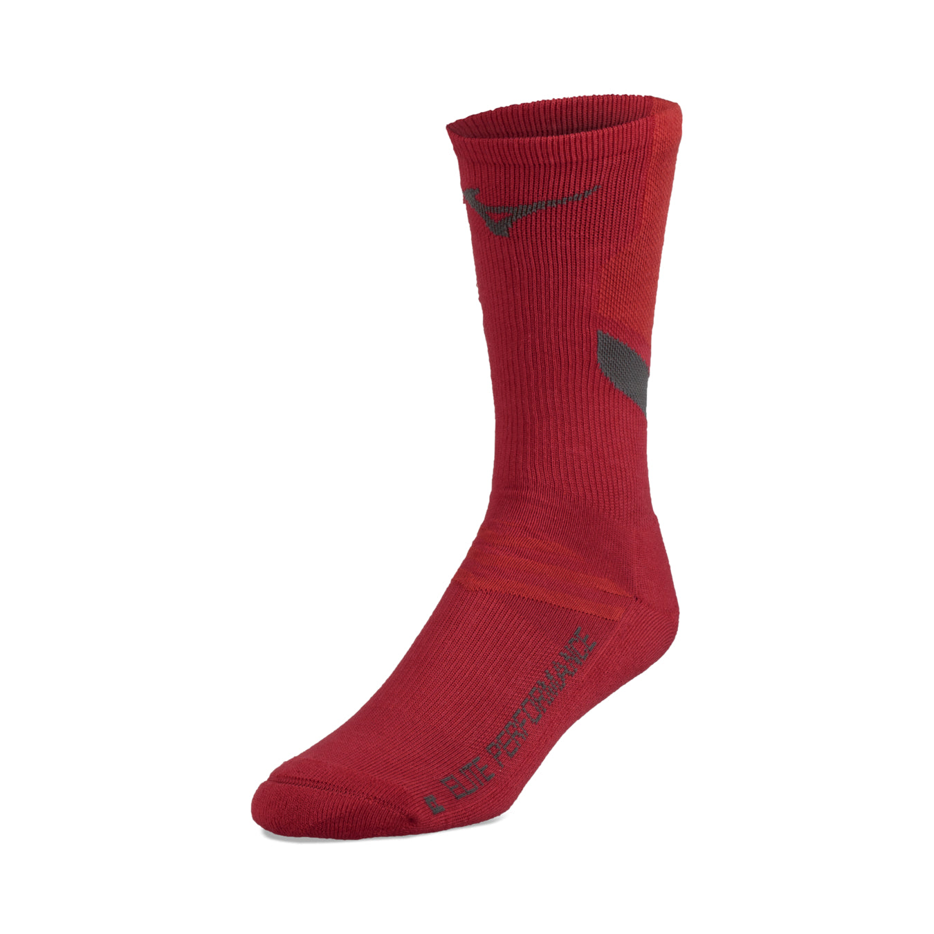 Mizuno Runbird Crew Sock Red S