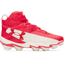 UA Harper 10 RM Jr Molded Rubber Cleats Red 3