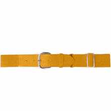 Augusta Elastic Baseball Belt Gold