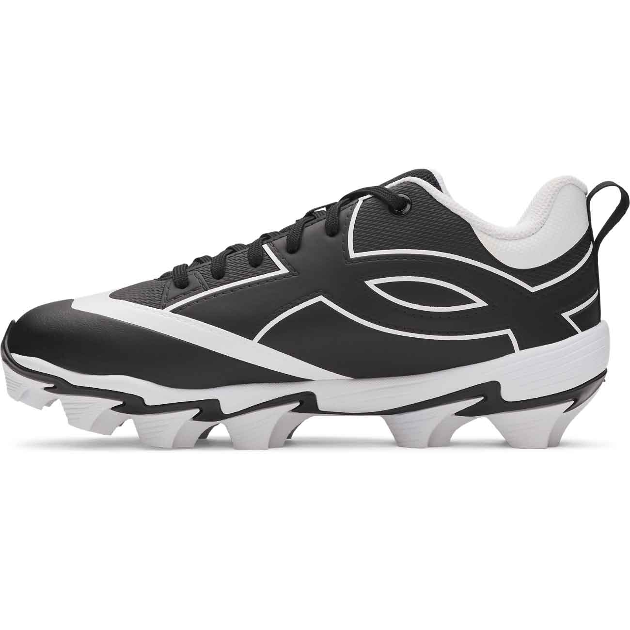 UA Leadoff Icon Low RM Jr Molded Rubber Cleats