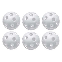 Easton 9" White Whiffle Balls-6 Pack