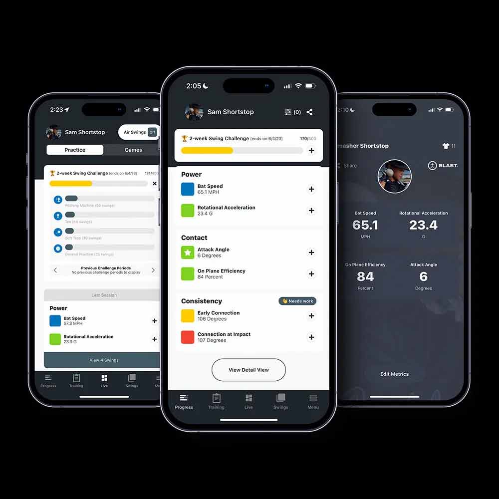 Blast Motion Baseball