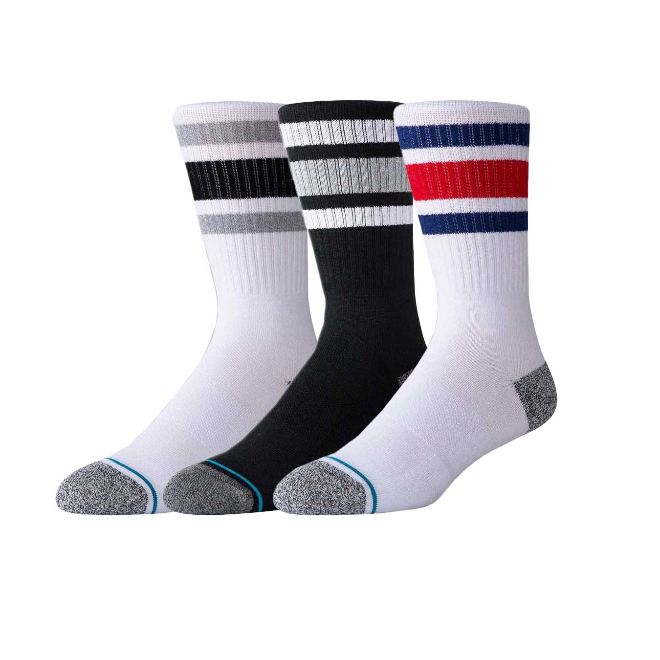 Stance STP The Boyd Crew Socks 3-Pack-Multi