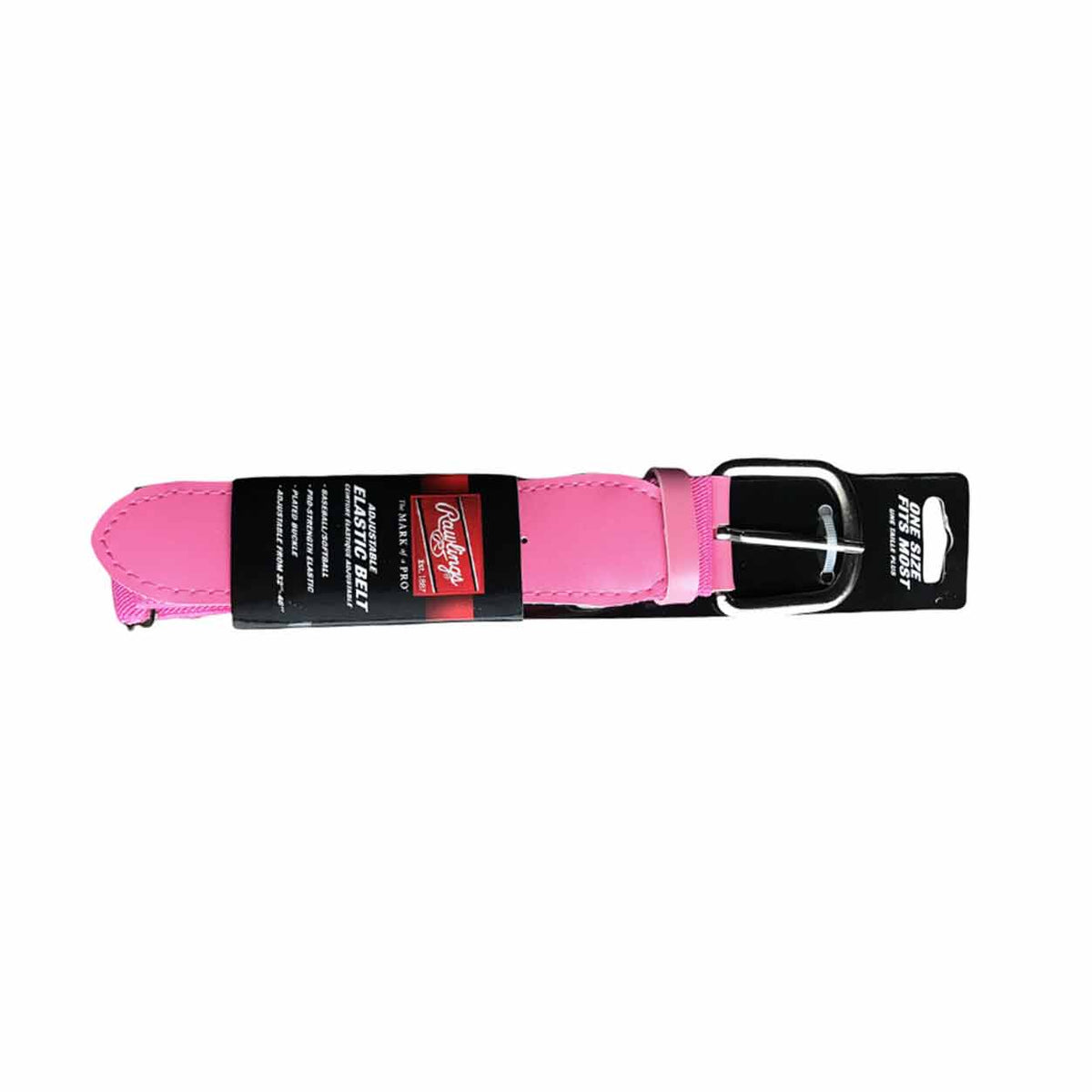 Rawlings ABELT Adult Baseball Belt Pink
