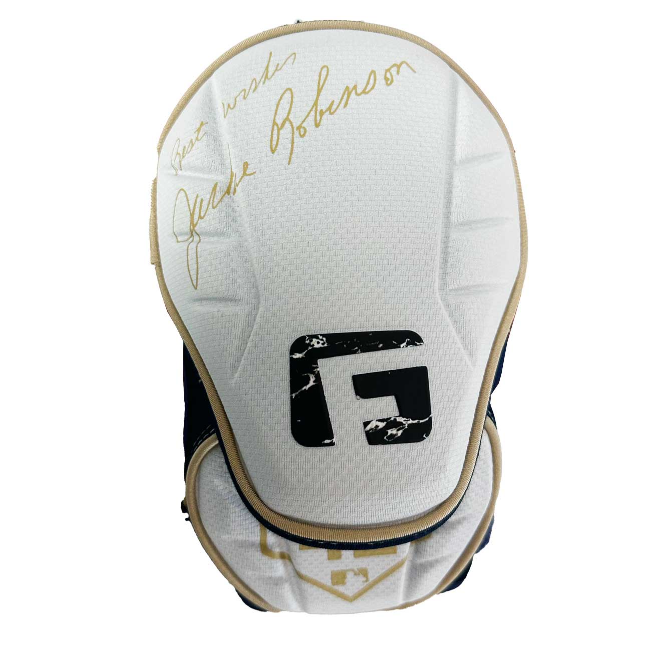 G-Form Alpha Youth Elbow Guard MLB On-Field One Size Navy/White/Gold