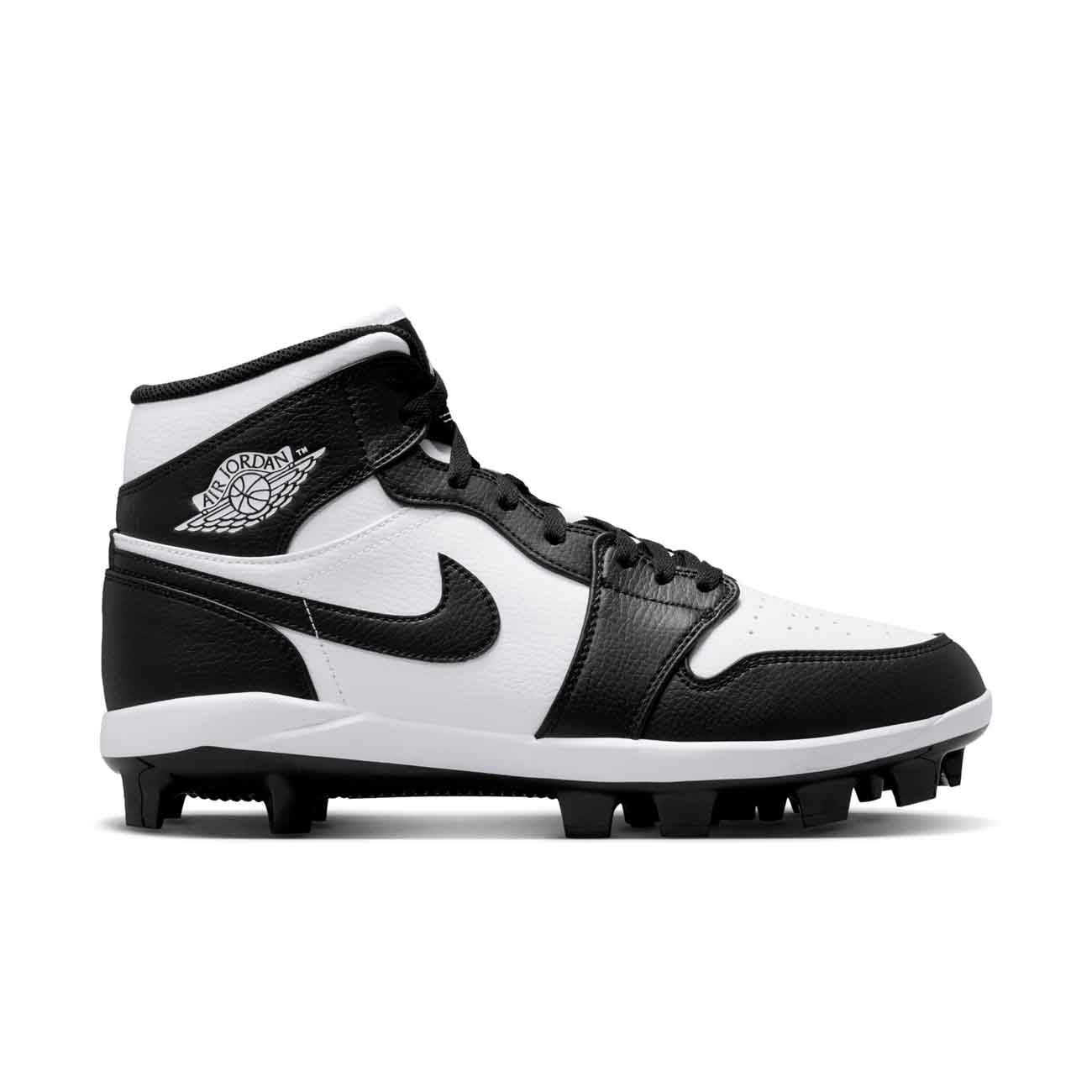 Jordan 1 Retro MCS Mid Cleats Black/White 9