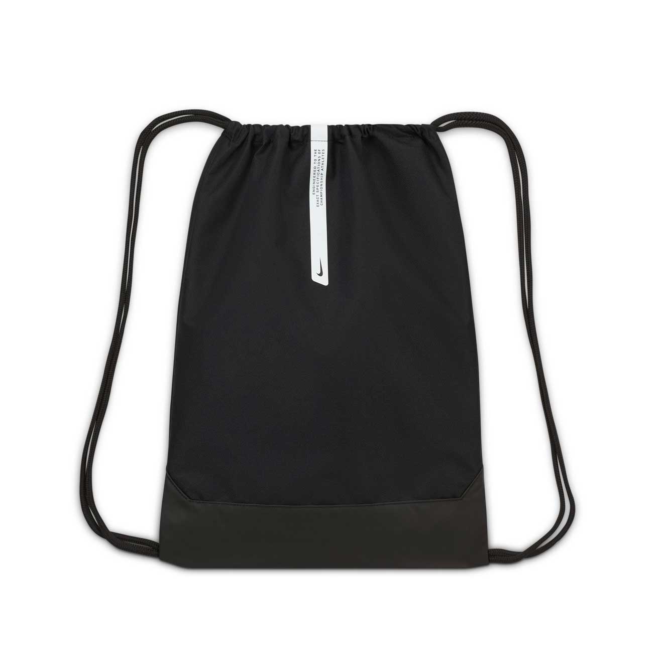 Nike Academy Gym Sack - Black/Black/White