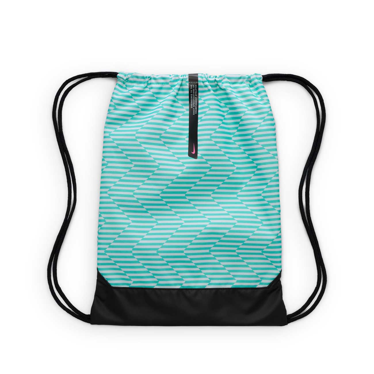 Nike Academy Sackpack - Aurora Green/Black/Pink Blast