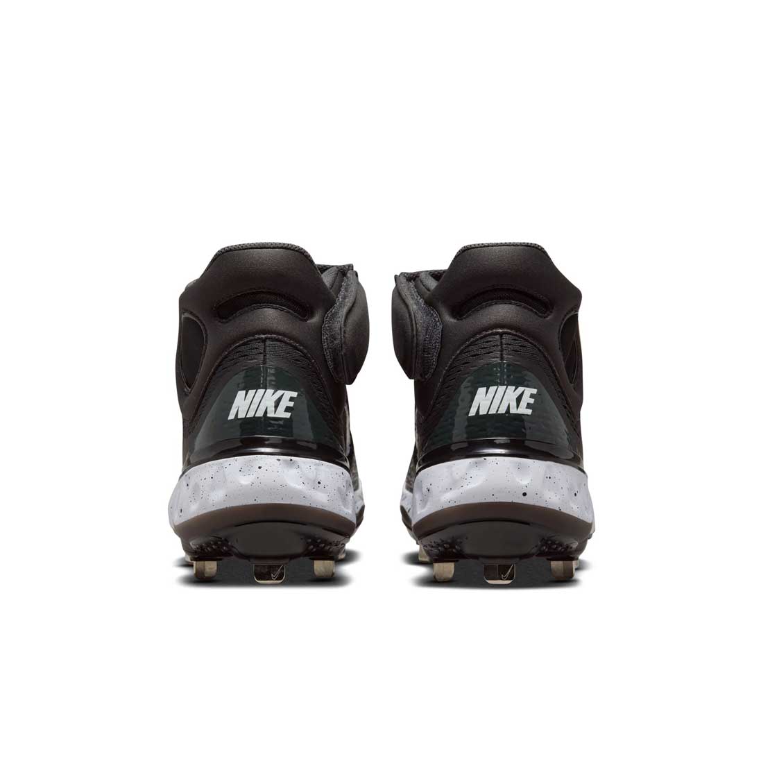 Nike Alpha Huarache Elite 4 Mid Black/White/Smoke Grey – Home Run