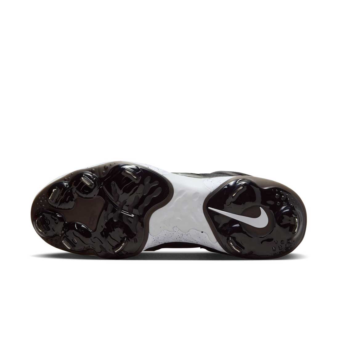 Nike Alpha Huarache Elite 4 Mid Black/White/Smoke Grey – Home Run