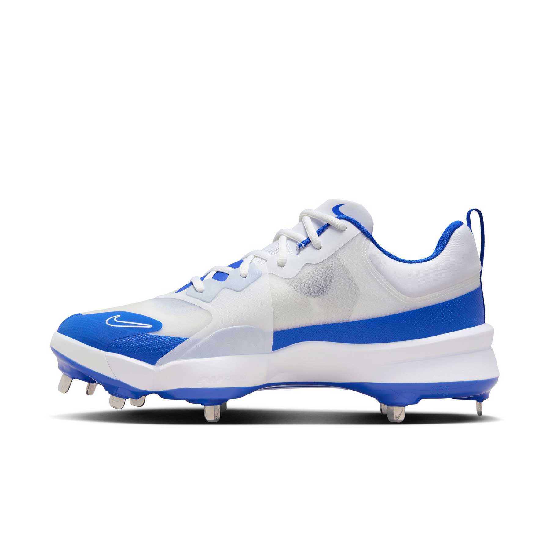 Baseball Cleats Nike Blue And White Cleats Nike Force Zoom 2025