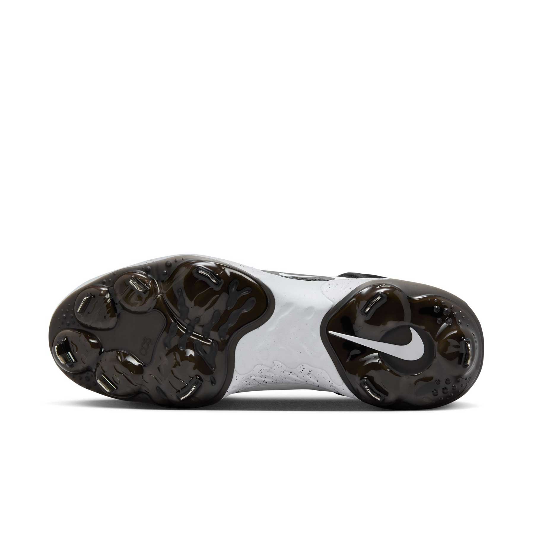 Nike Alpha Huarache Elite 4 Mid White/Black – Home Run Sports