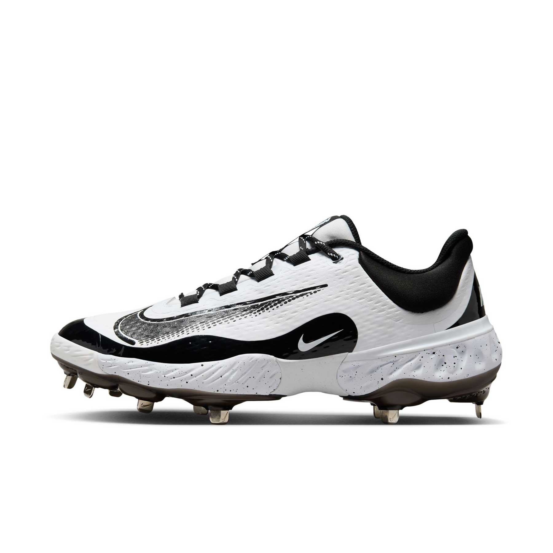 Nike Alpha Huarache Elite Low White/Black – Home Run Sports