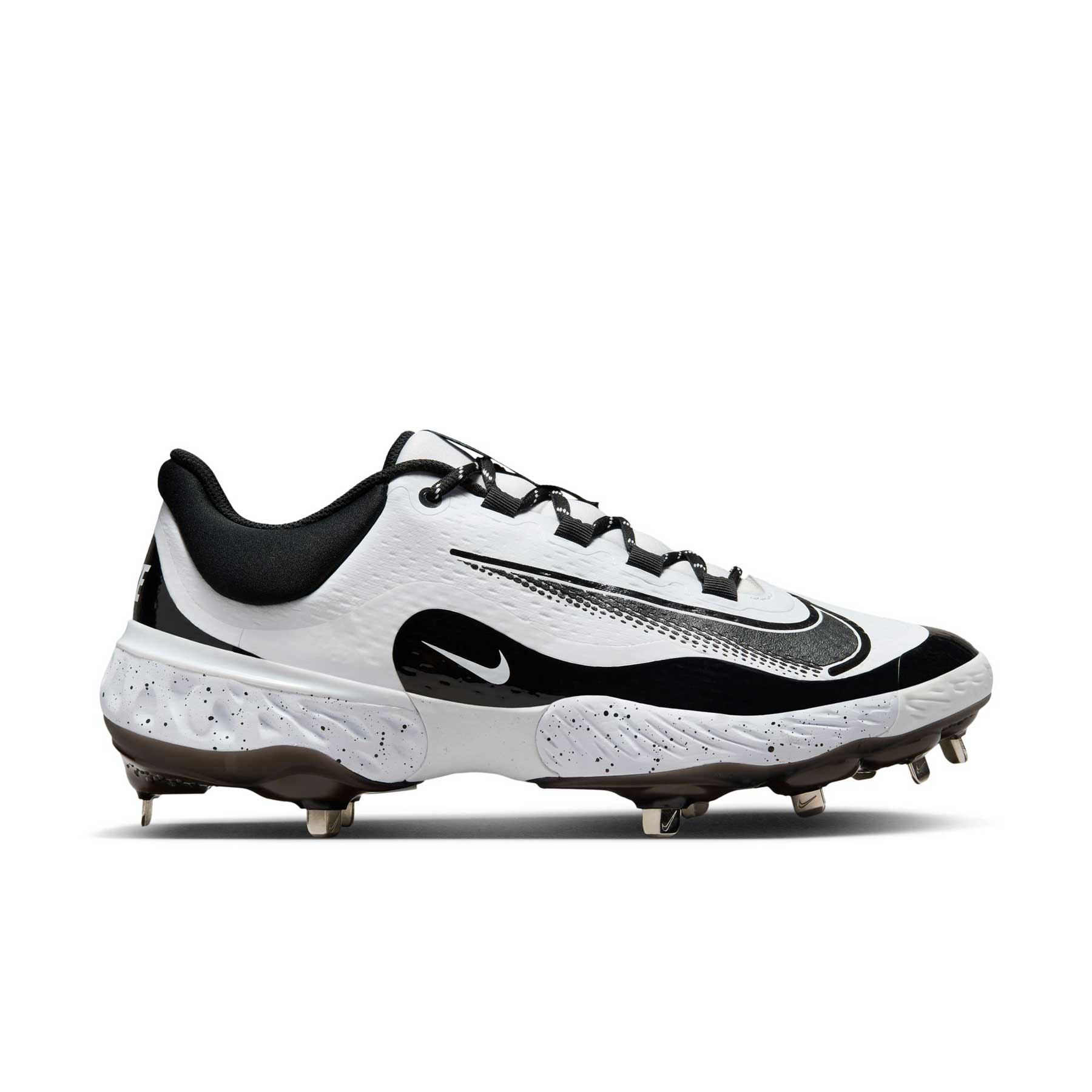 Nike Alpha Huarache Elite Low White/Black – Home Run Sports