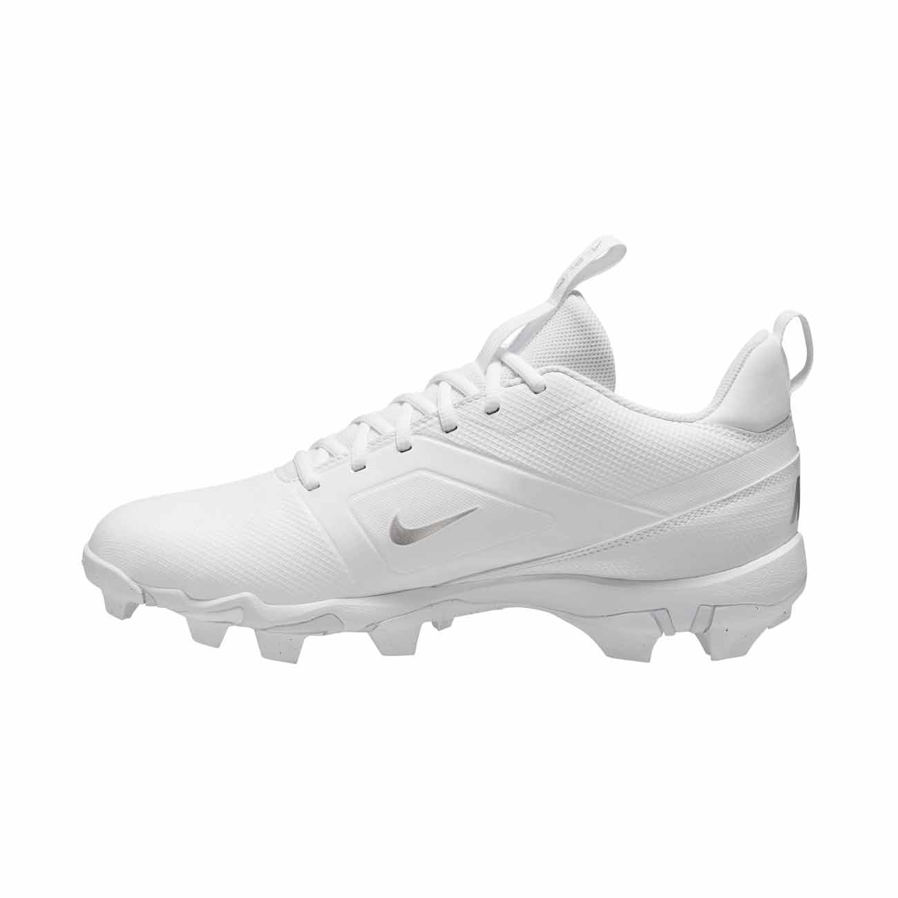 Nike Alpha Menace Shark Football Cleats-White/Silver – Home Run