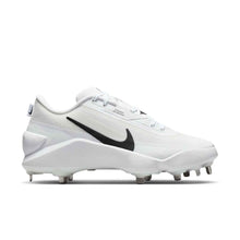 Nike Diamond Showcase Metal Cleats White/Black 8