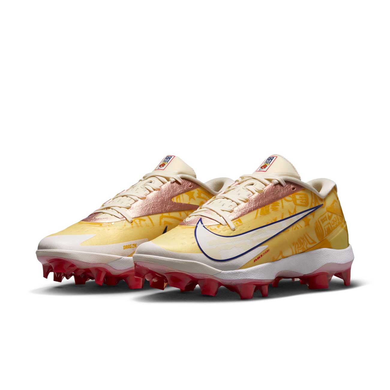 Nike Diamond Standout Acuna MCS Cleats-Laser Orange/Deep Royal Blue