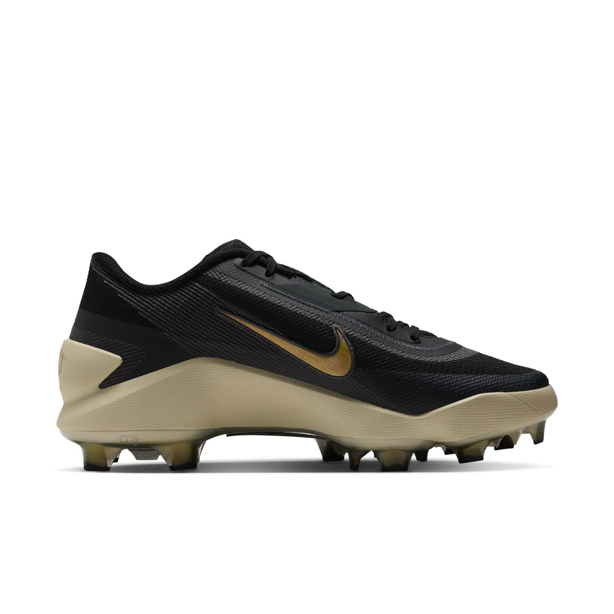 Nike Diamond Showcase MCS Cleats-Black/Anthracite/Khaki