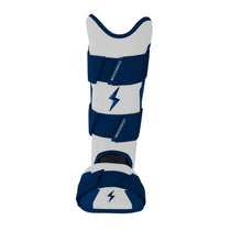 Bruce Bolt Chrome Series Leg Guard-Youth Navy